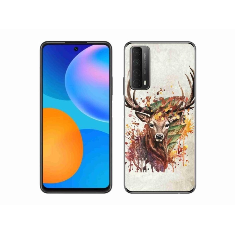 Gelový obal mmCase na mobil Huawei P Smart (2021) - jelen 1