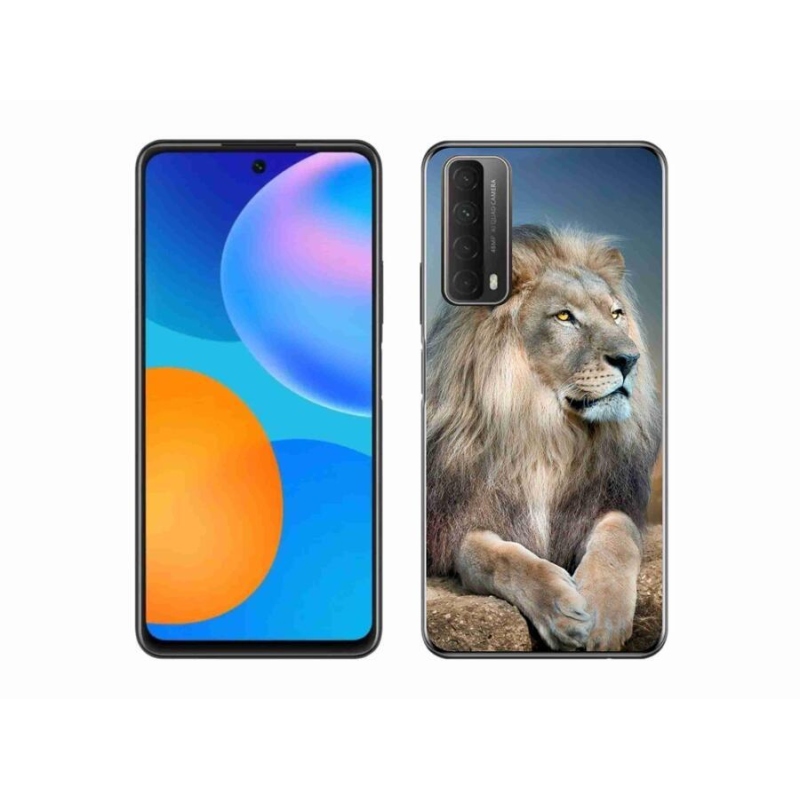 Gelový obal mmCase na mobil Huawei P Smart (2021) - lev 1