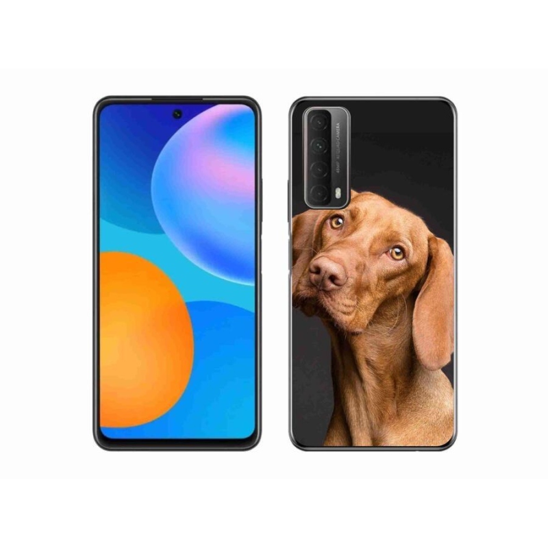 Gelový obal mmCase na mobil Huawei P Smart (2021) - maďarský ohař