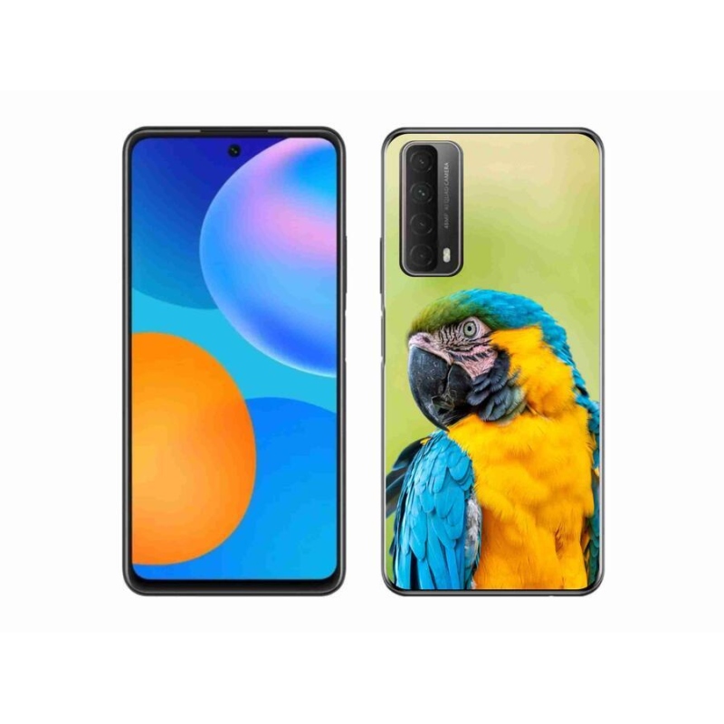 Gelový obal mmCase na mobil Huawei P Smart (2021) - papoušek ara 2