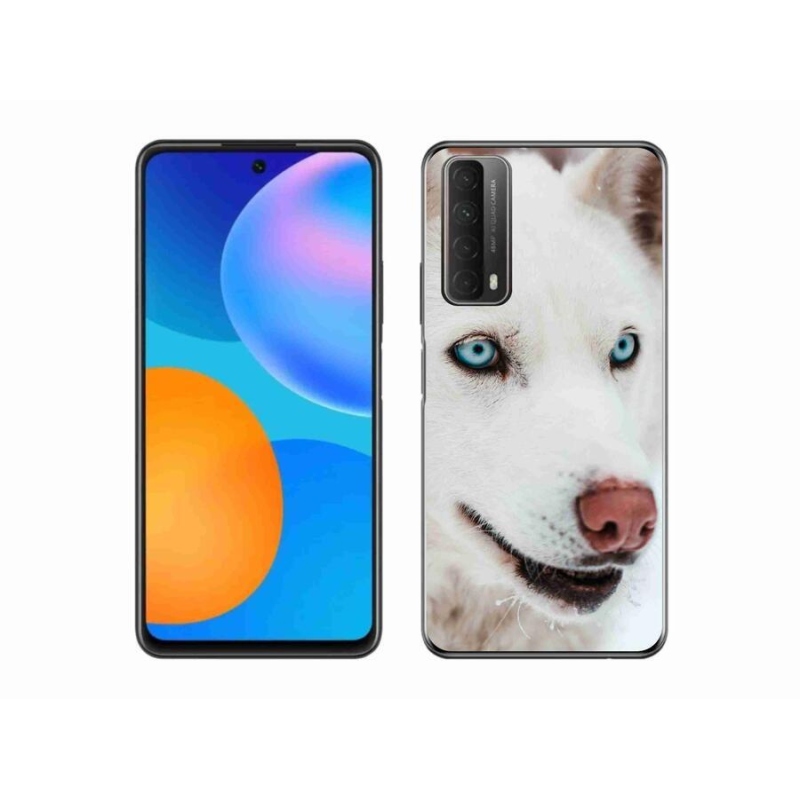 Gelový obal mmCase na mobil Huawei P Smart (2021) - psí pohled