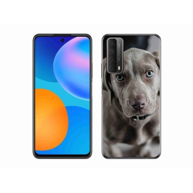 Gelový obal mmCase na mobil Huawei P Smart (2021) - výmarský ohař