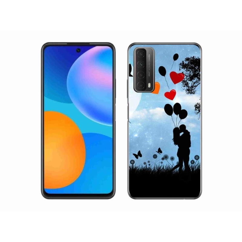 Gelový obal mmCase na mobil Huawei P Smart (2021) - zamilovaný pár
