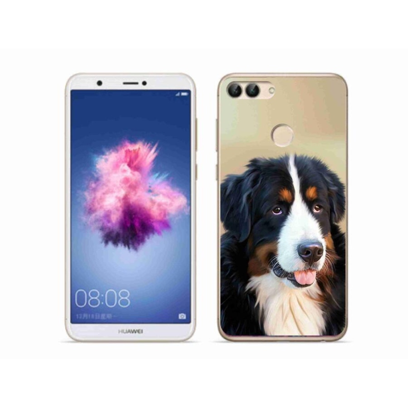 Gelový obal mmCase na mobil Huawei P Smart - bernský salašnický pes