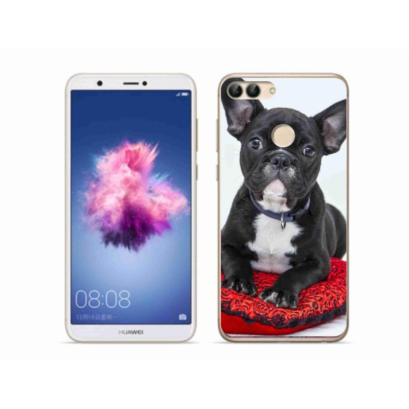 Gelový obal mmCase na mobil Huawei P Smart - buldok