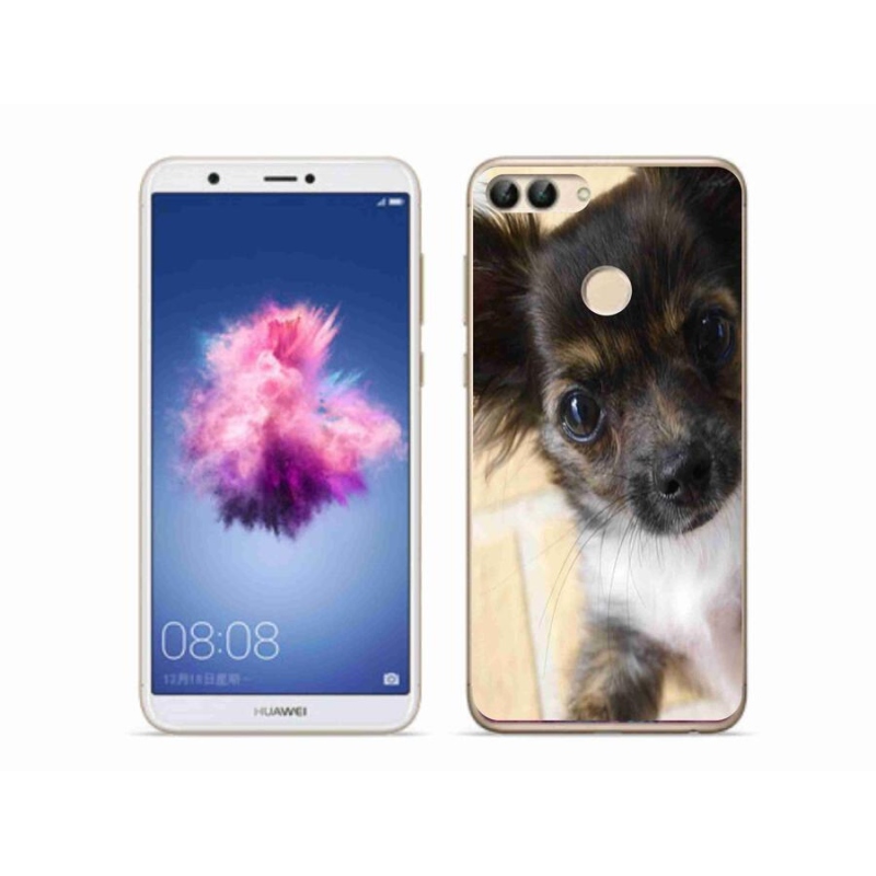 Gelový obal mmCase na mobil Huawei P Smart - čivava 2
