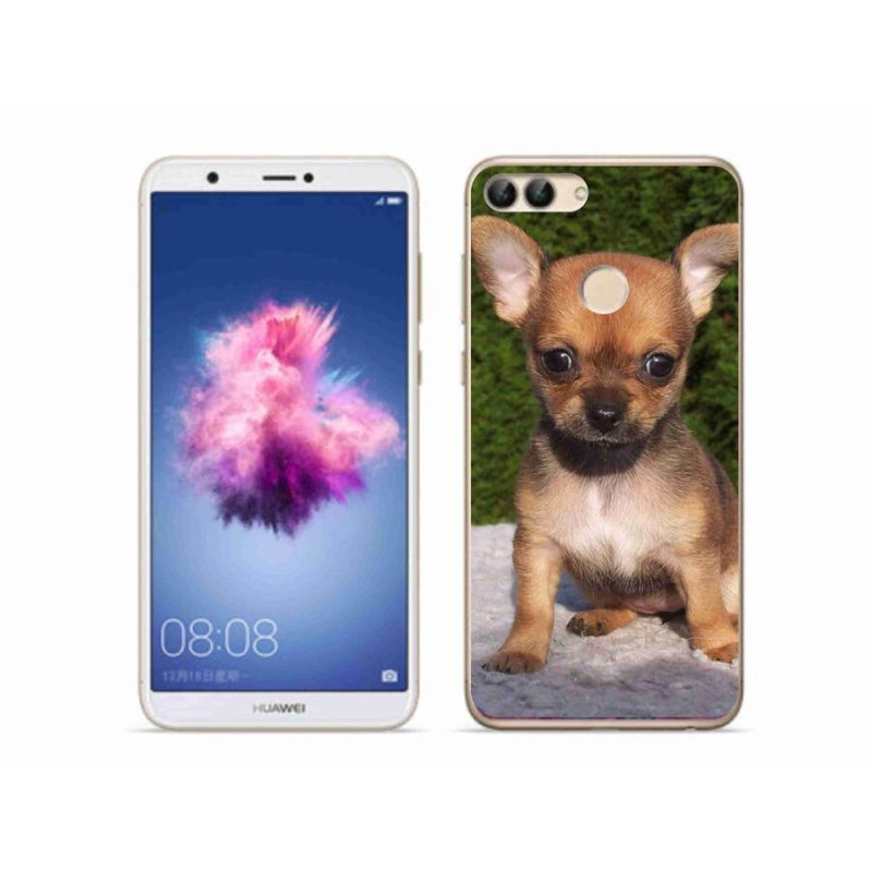 Gelový obal mmCase na mobil Huawei P Smart - čivava 3