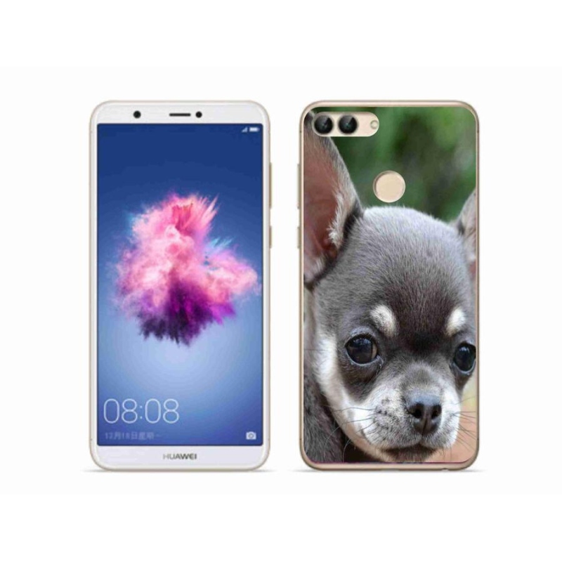 Gelový obal mmCase na mobil Huawei P Smart - čivava
