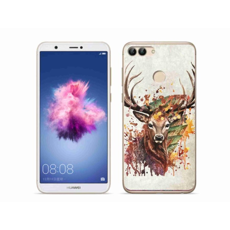Gelový obal mmCase na mobil Huawei P Smart - jelen 1