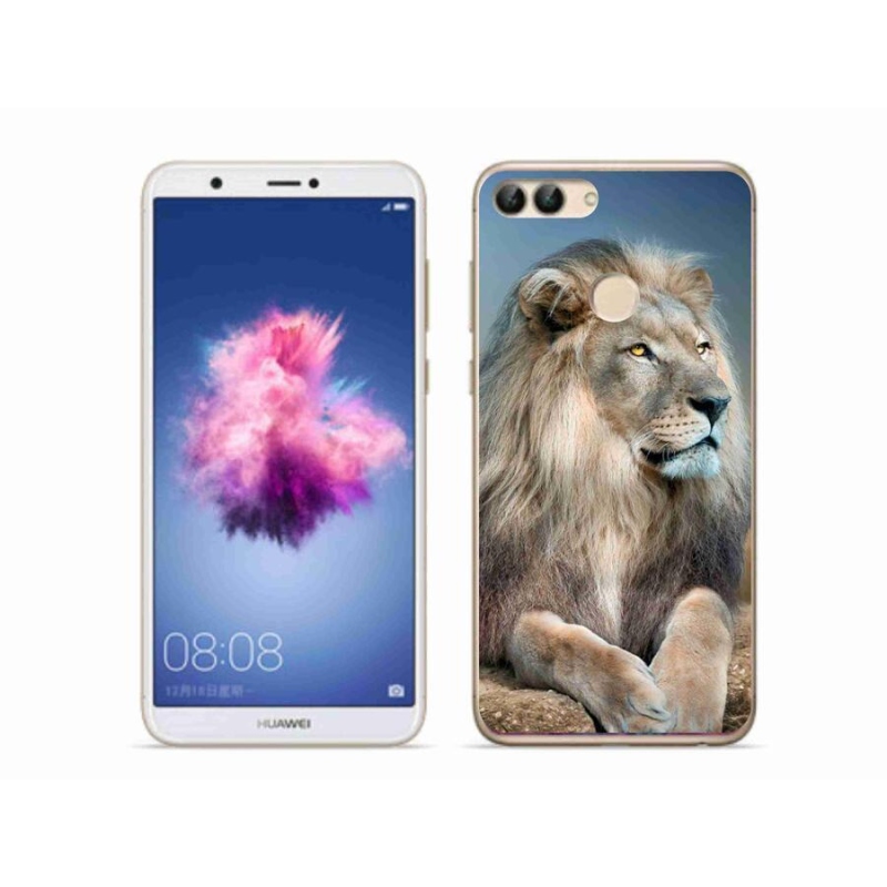 Gelový obal mmCase na mobil Huawei P Smart - lev 1