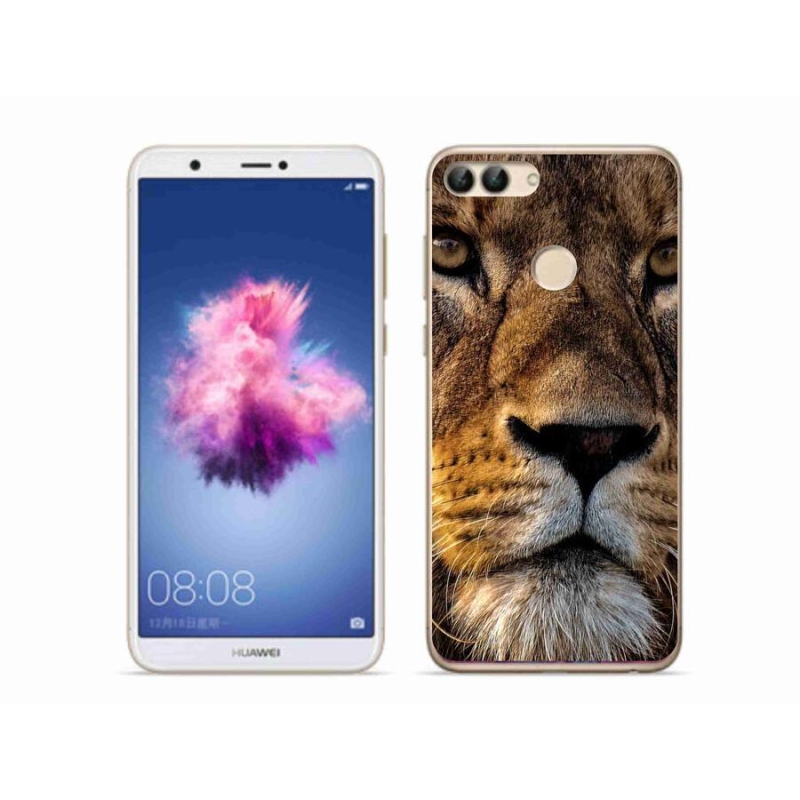 Gelový obal mmCase na mobil Huawei P Smart - lev