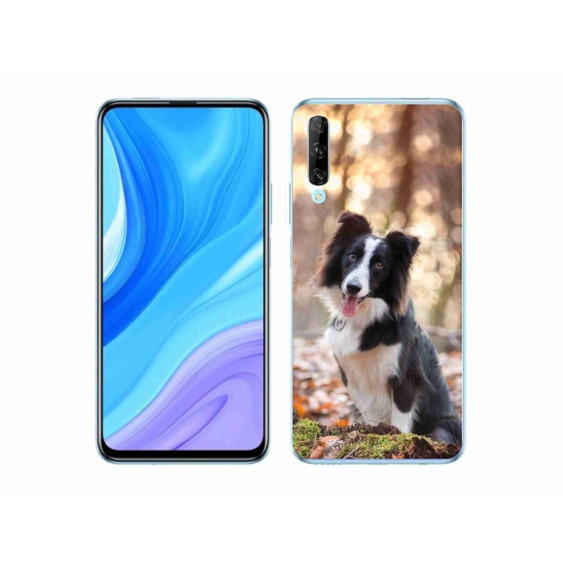 Gelový obal mmCase na mobil Huawei P Smart Pro (2019) - border kolie 1