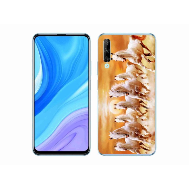Gelový obal mmCase na mobil Huawei P Smart Pro (2019) - koně 2