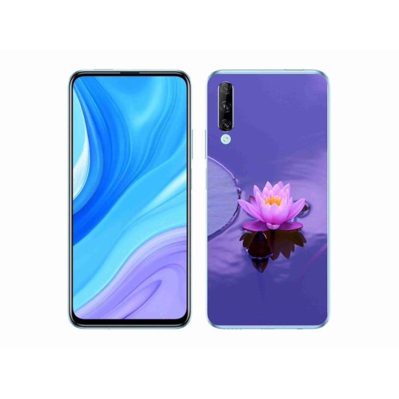 Gelový obal mmCase na mobil Huawei P Smart Pro (2019) - květ na hladině