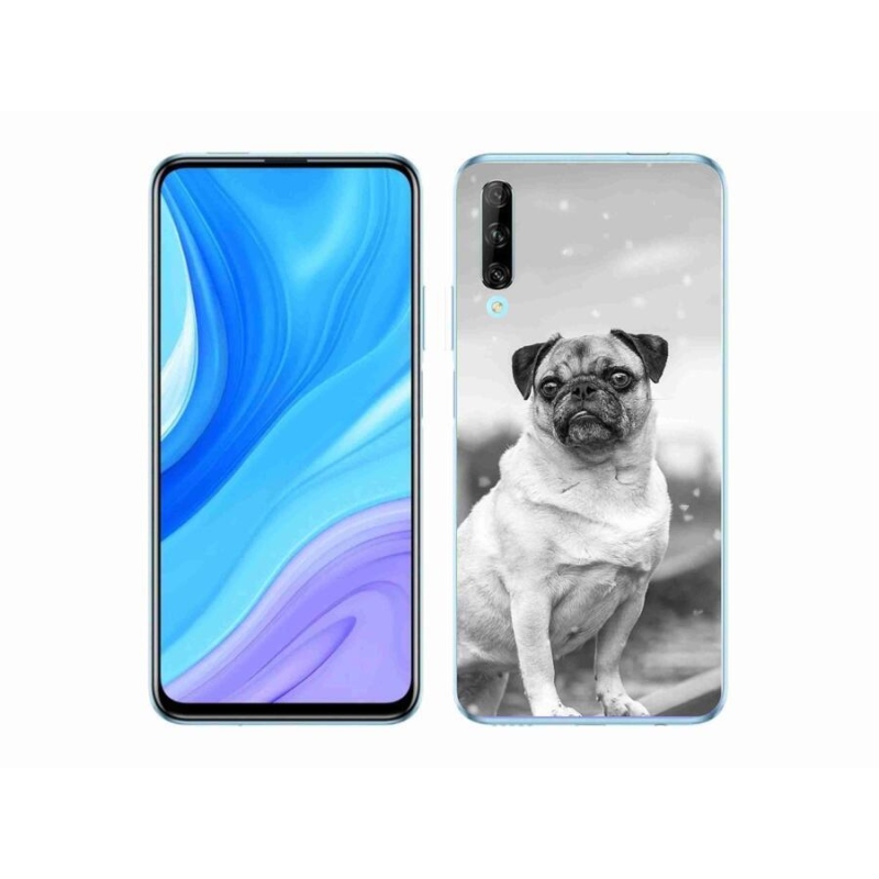Gelový obal mmCase na mobil Huawei P Smart Pro (2019) - mops
