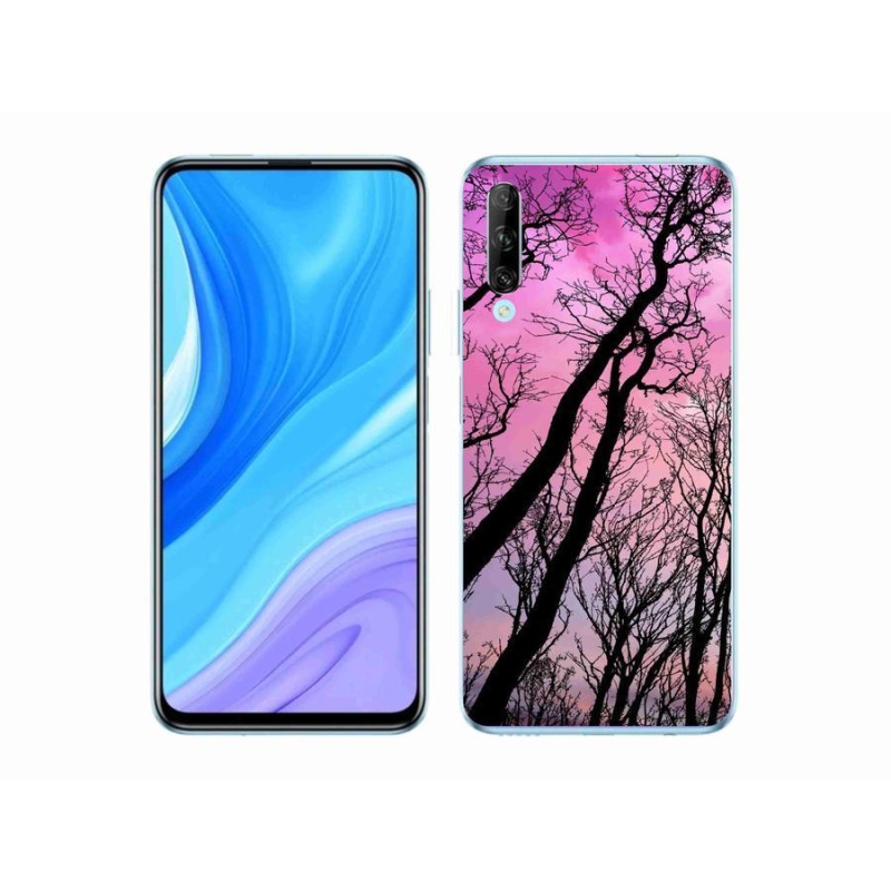 Gelový obal mmCase na mobil Huawei P Smart Pro (2019) - opadané stromy