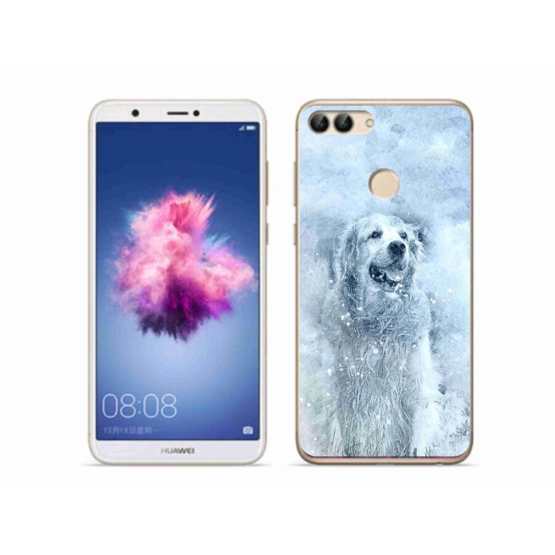 Gelový obal mmCase na mobil Huawei P Smart - retrívr