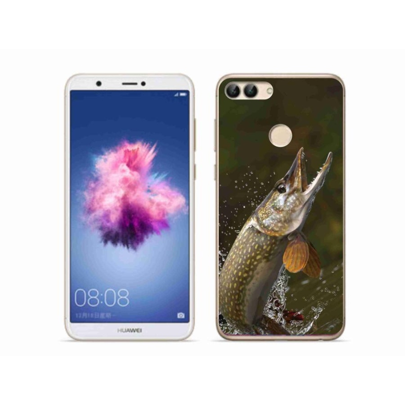 Gelový obal mmCase na mobil Huawei P Smart - štika