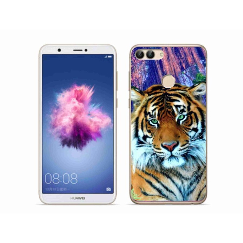 Gelový obal mmCase na mobil Huawei P Smart - tygr