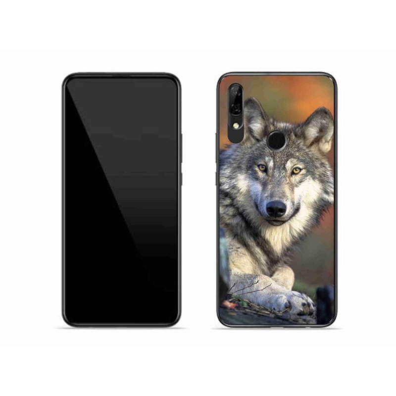 Gelový obal mmCase na mobil Huawei P Smart Z - vlk