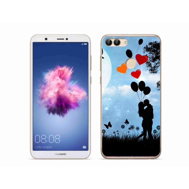 Gelový obal mmCase na mobil Huawei P Smart - zamilovaný pár