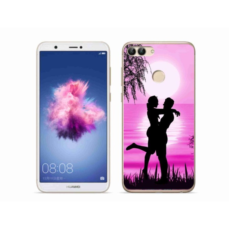Gelový obal mmCase na mobil Huawei P Smart - západ slunce