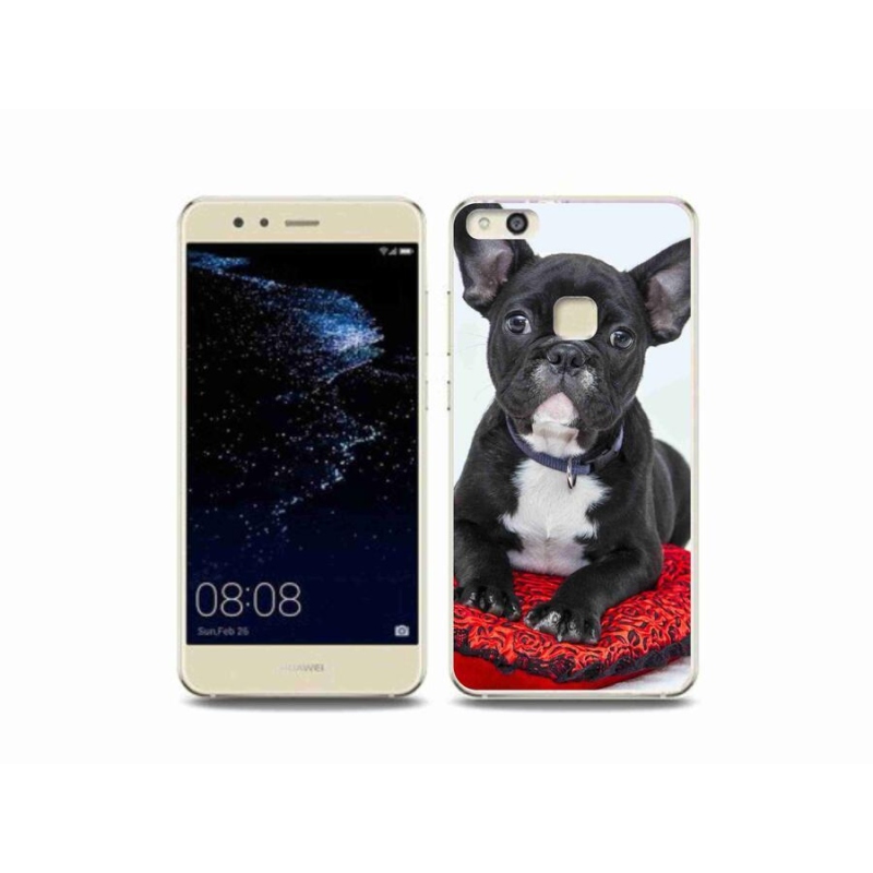 Gelový obal mmCase na mobil Huawei P10 Lite - buldok