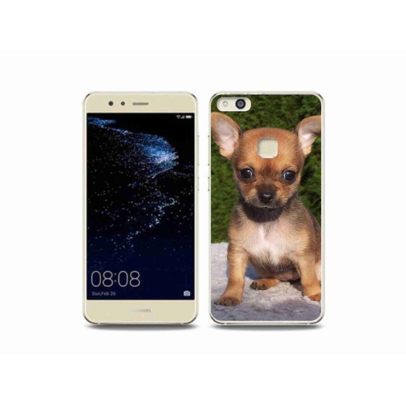 Gelový obal mmCase na mobil Huawei P10 Lite - čivava 3