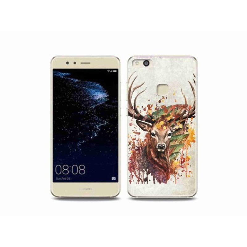 Gelový obal mmCase na mobil Huawei P10 Lite - jelen 1