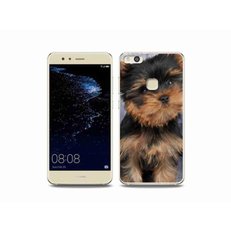 Gelový obal mmCase na mobil Huawei P10 Lite - jorkšír 9