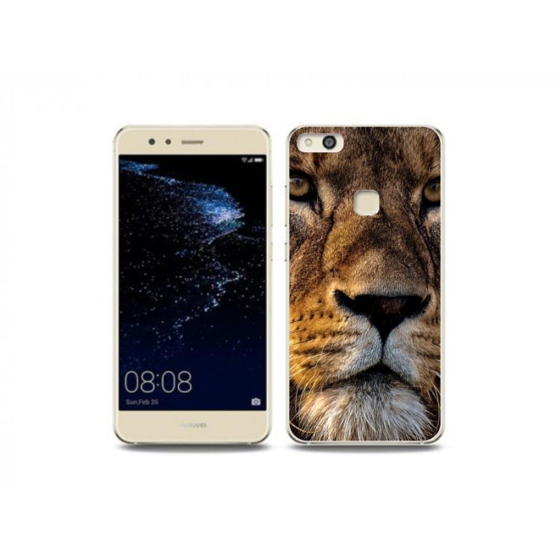 Gelový obal mmCase na mobil Huawei P10 Lite - lev