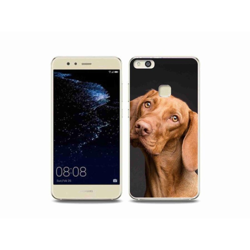Gelový obal mmCase na mobil Huawei P10 Lite - maďarský ohař