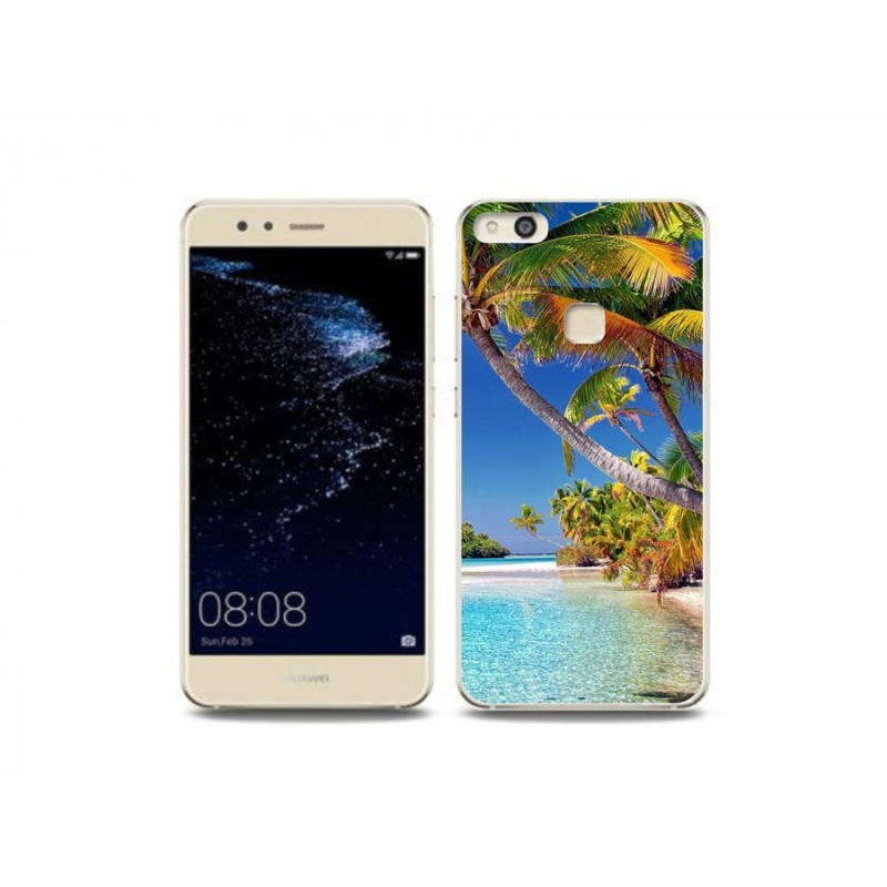 Gelový obal mmCase na mobil Huawei P10 Lite - mořská pláž
