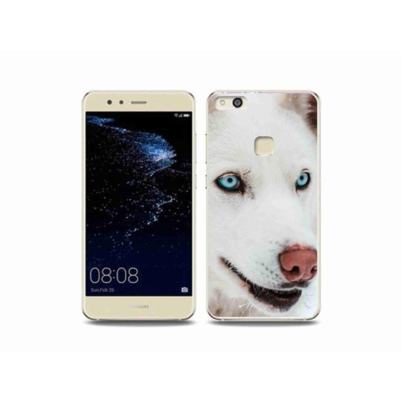 Gelový obal mmCase na mobil Huawei P10 Lite - psí pohled