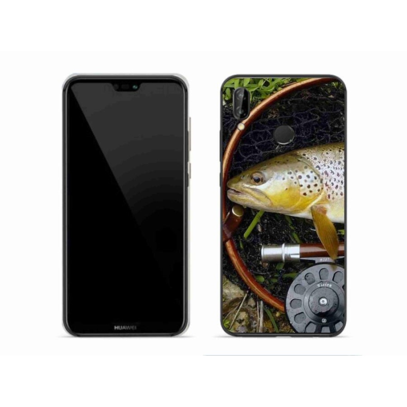 Gelový obal mmCase na mobil Huawei P20 Lite - pstruh 2
