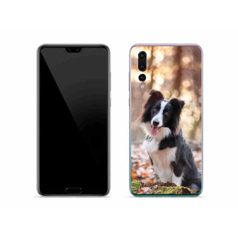 Gelový obal mmCase na mobil Huawei P20 Pro - border kolie 1