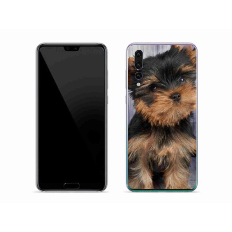 Gelový obal mmCase na mobil Huawei P20 Pro - jorkšír 9