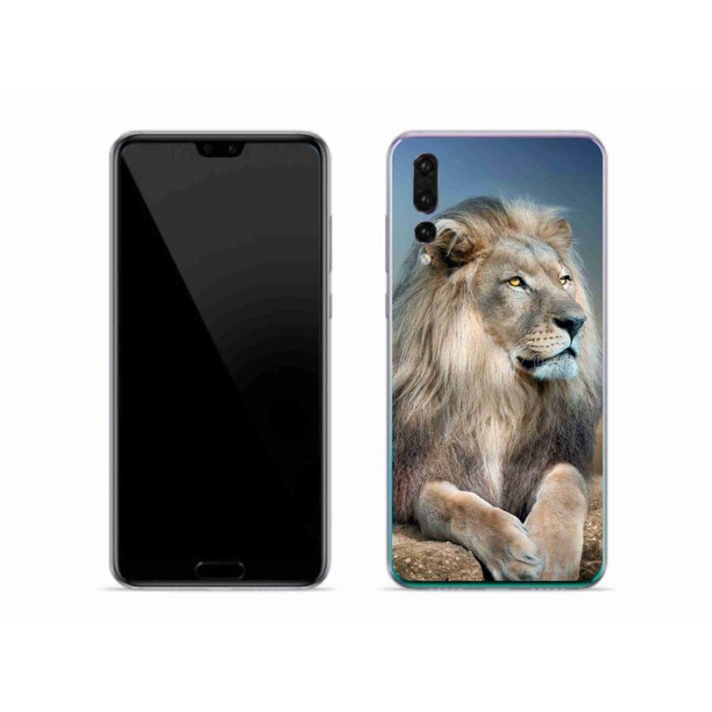 Gelový obal mmCase na mobil Huawei P20 Pro - lev 1