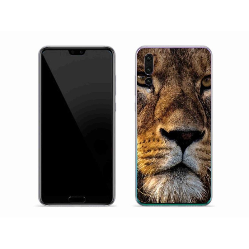 Gelový obal mmCase na mobil Huawei P20 Pro - lev
