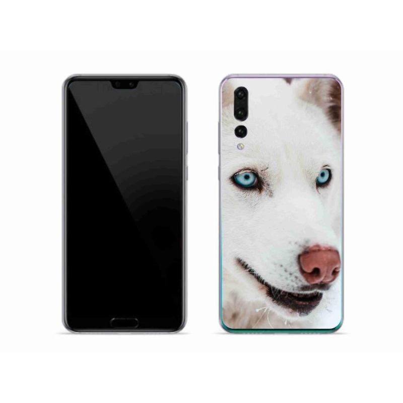 Gelový obal mmCase na mobil Huawei P20 Pro - psí pohled