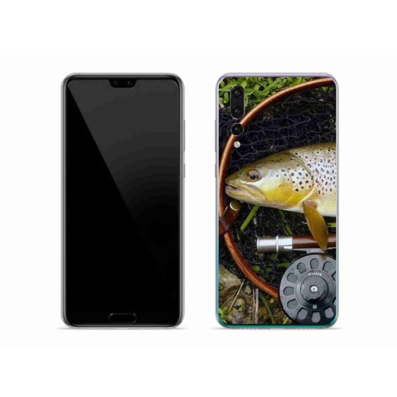 Gelový obal mmCase na mobil Huawei P20 Pro - pstruh 2
