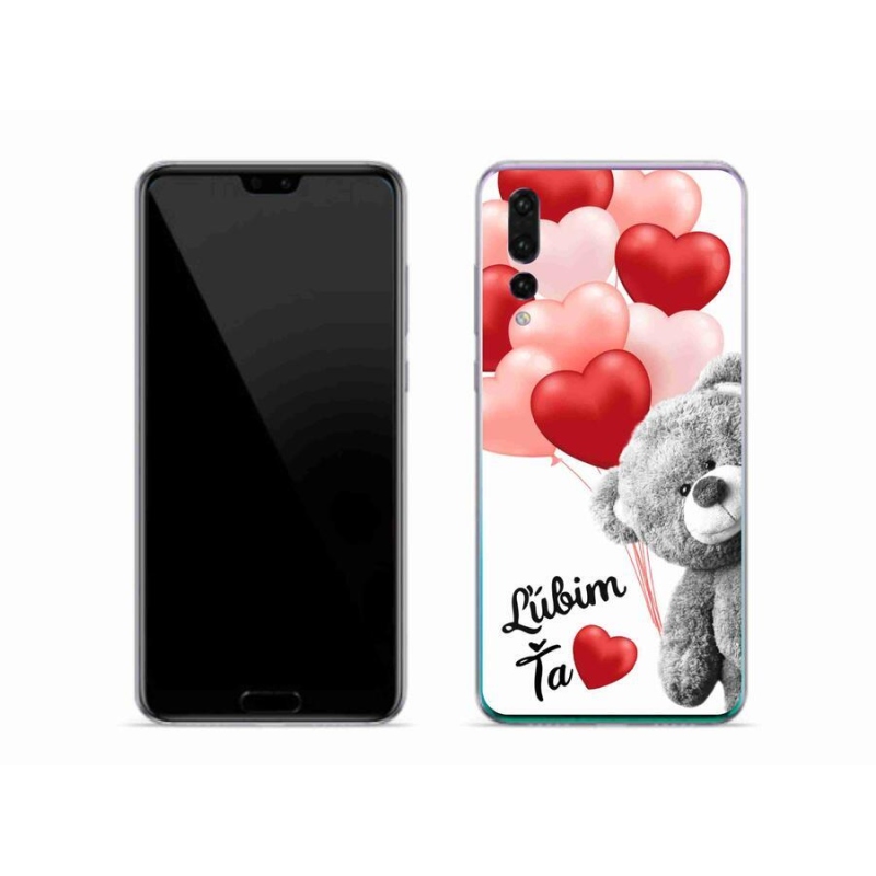 Gelový obal mmCase na mobil Huawei P20 Pro - ľúbim ťa sk