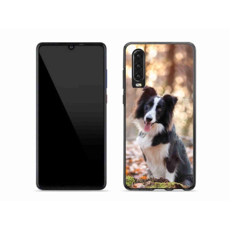 Gelový obal mmCase na mobil Huawei P30 - border kolie 1