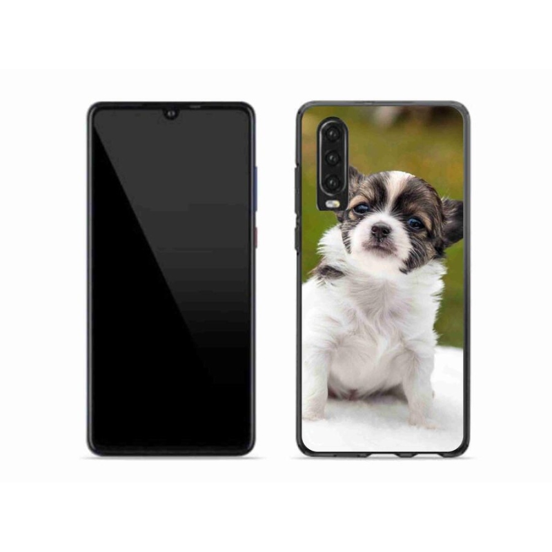 Gelový obal mmCase na mobil Huawei P30 - čivava 4