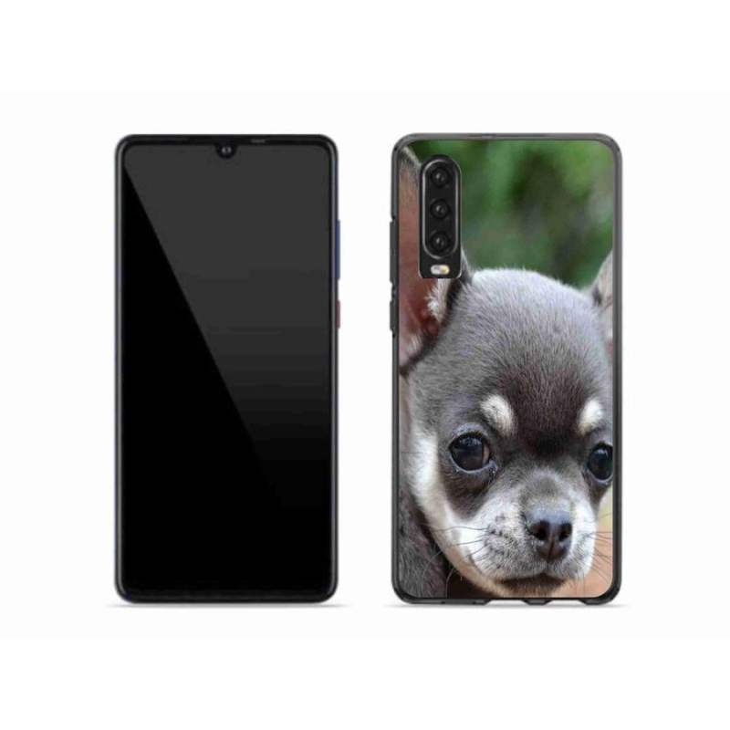 Gelový obal mmCase na mobil Huawei P30 - čivava