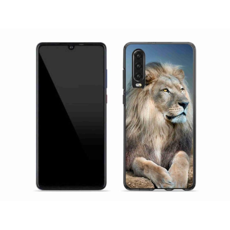 Gelový obal mmCase na mobil Huawei P30 - lev 1