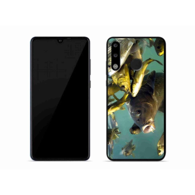 Gelový obal mmCase na mobil Huawei P30 Lite - hejno ryb