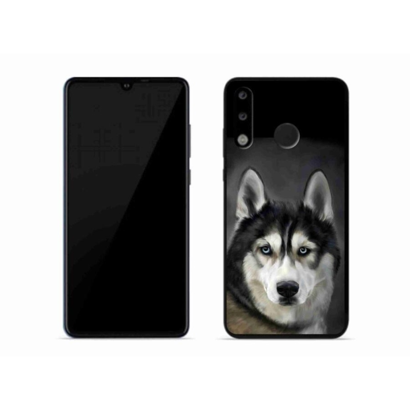 Gelový obal mmCase na mobil Huawei P30 Lite - husky