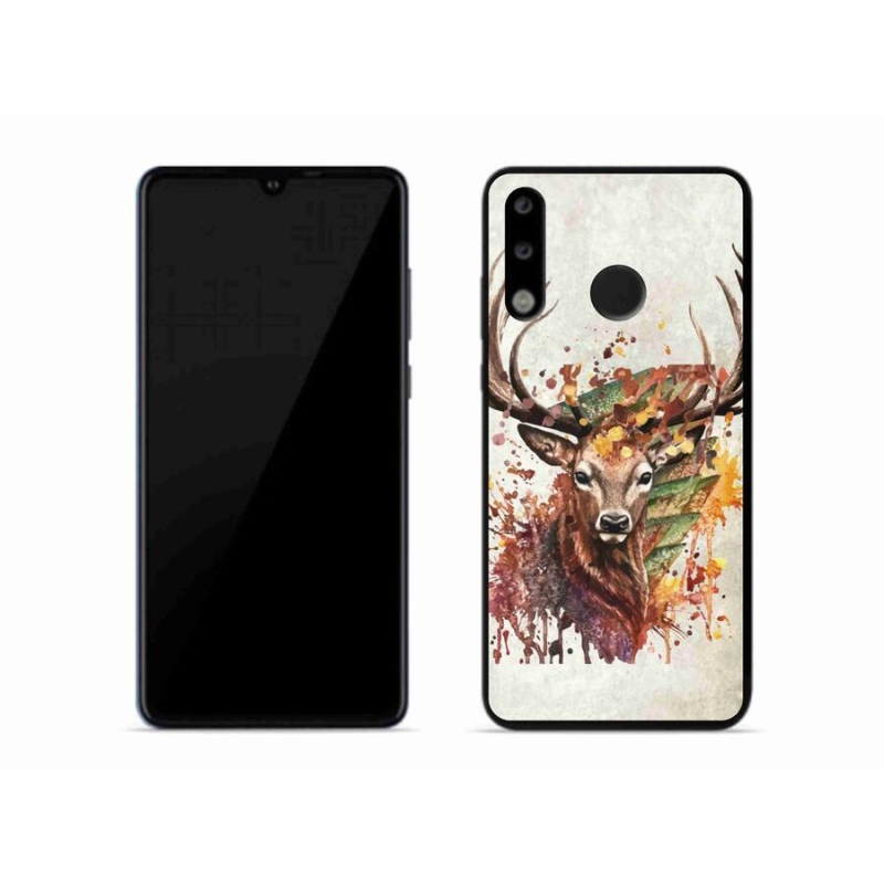 Gelový obal mmCase na mobil Huawei P30 Lite - jelen 1
