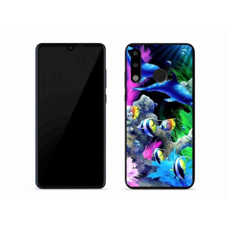 Gelový obal mmCase na mobil Huawei P30 Lite - mořský svět